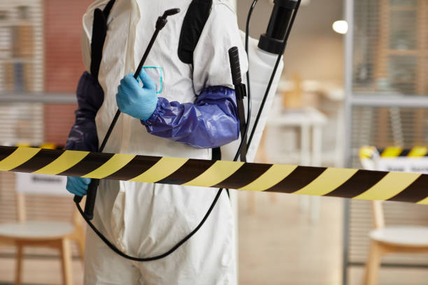 Professional Sewage Cleanup technician working in Aransas Pass, TX
